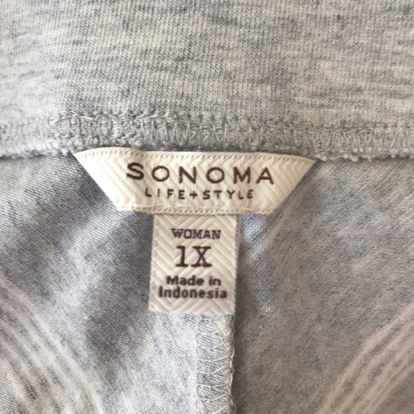 NWT Sonoma Striped Maxi Skirt Plus Size 1X - Picture 4 of 6